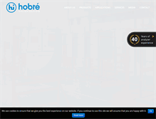 Tablet Screenshot of hobre.com